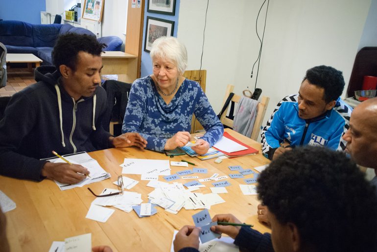 Mama Evas Deutschunterricht für Eritreer
