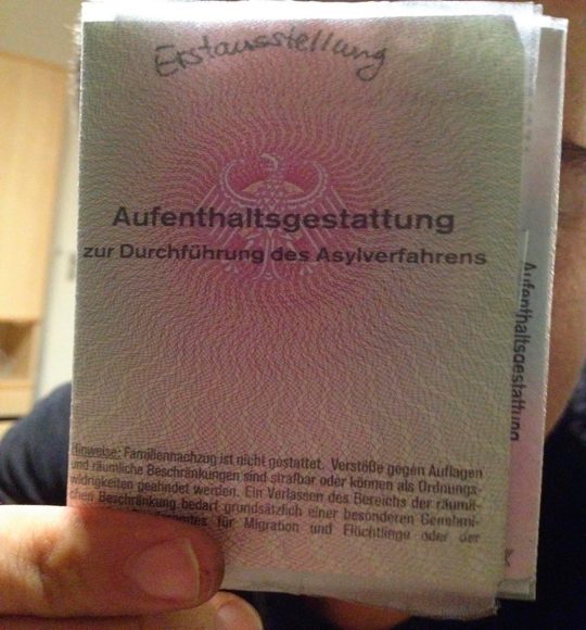 Haythems Aufenthaltsgestaltung gilt für ein Jahr. Somit hat er kein Recht auf Familiennachzug